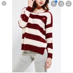 Urban outfitters Olive & Oak distressed sweater